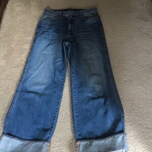 Veronica Beard Dark Blue Boyfriend Jeans